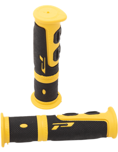 Grips Double Density Atv 964 Closed End Black/Yellow PRO GRIP PA096422GI02