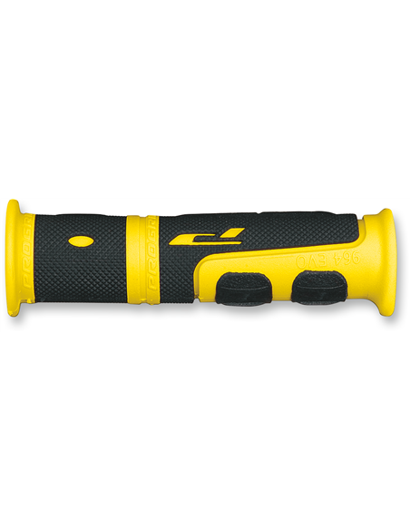 Grips Double Density Atv 964 Closed End Black/Yellow PRO GRIP PA096422GI02