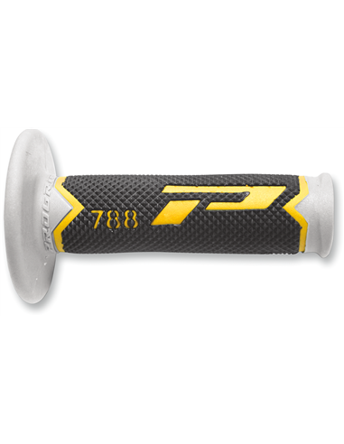 Grips Triple Density Offroad 788 Closed End Black/Gray/Yellow PRO GRIP PA078800GIGN