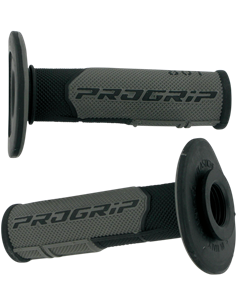 Punhos Offroad de Dupla Densidade 801 Closed End Preto / Cinza PRO GRIP PA080100NEGR
