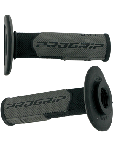 Punhos Offroad de Dupla Densidade 801 Closed End Preto / Cinza PRO GRIP PA080100NEGR