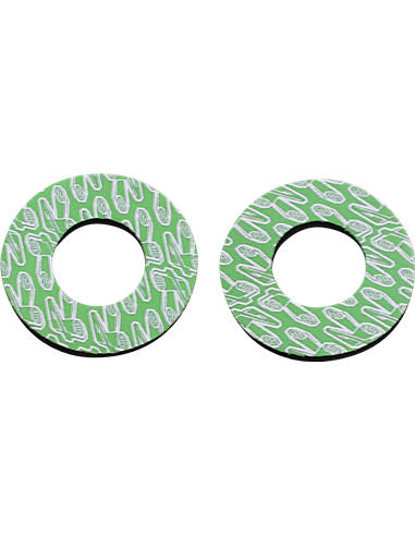 Punys Renthal Donutz Wht / GRN G203