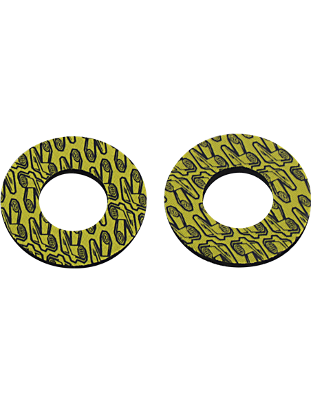 Puños Renthal Donutz Blk/Yell G205