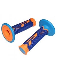 Punys Triple Density Offroad 788 Closed End Fluo Orange / Blue / Light Blue PRO GRIP PA078800AFBA