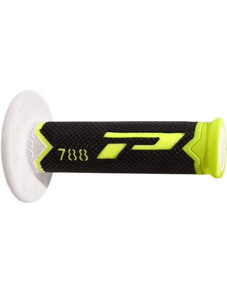 Puños Triple Density Offroad 788 Closed End Fluo Yellow/Black/White PRO GRIP PA078800GFNW