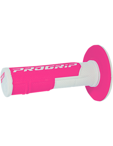 Grips Double Density Offroad 801 Closed End White/Fluo Pink PRO GRIP PA080100BIFX