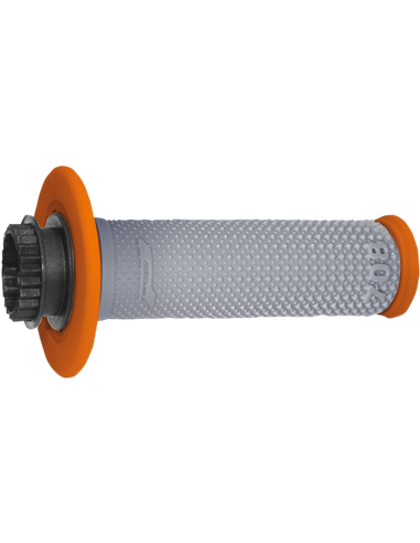 Puños 708 Offroad Single Density Lock On Orange/Gray PRO GRIP PA070800ARGR
