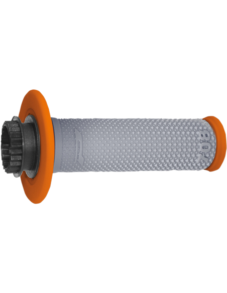 Puños 708 Offroad Single Density Lock On Orange/Gray PRO GRIP PA070800ARGR