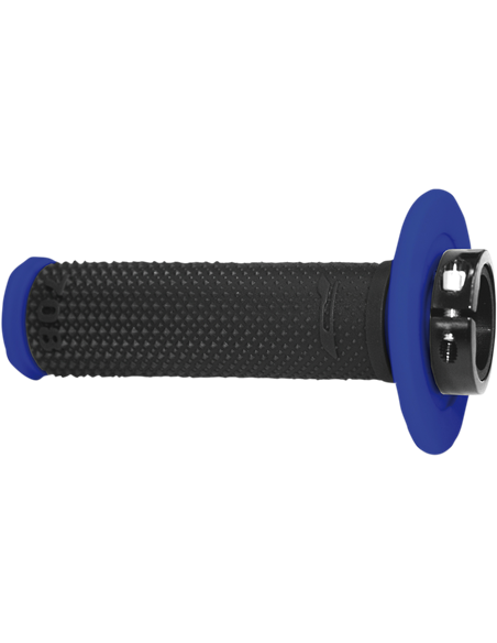 Punhos 708 Offroad Single Density Lock On Azul / Preto PRO GRIP PA070800BL02