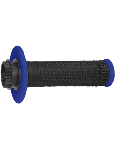 Punhos 708 Offroad Single Density Lock On Azul / Preto PRO GRIP PA070800BL02