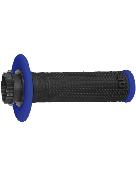 Punhos 708 Offroad Single Density Lock On Azul / Preto PRO GRIP PA070800BL02