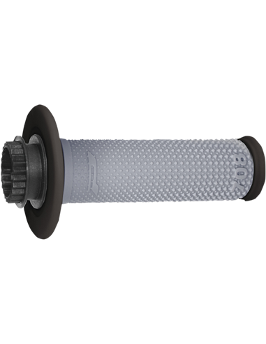 708 Offroad Single Density Lock On Grips Black/Gray PRO GRIP PA070800NEGR