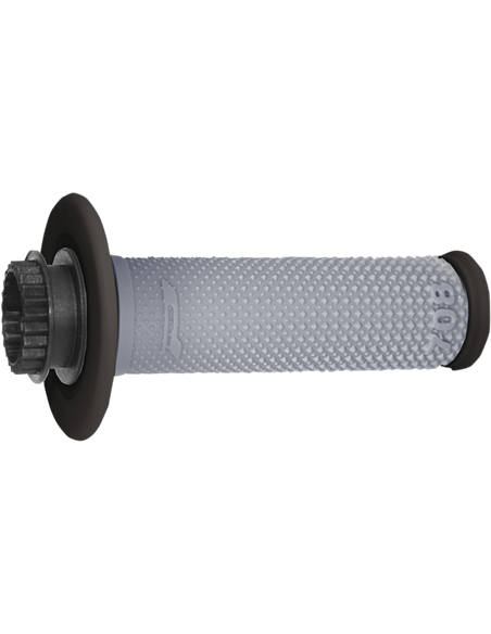 Poignées 708 Offroad Single Density Lock On Noir / Gris PRO GRIP PA070800NEGR