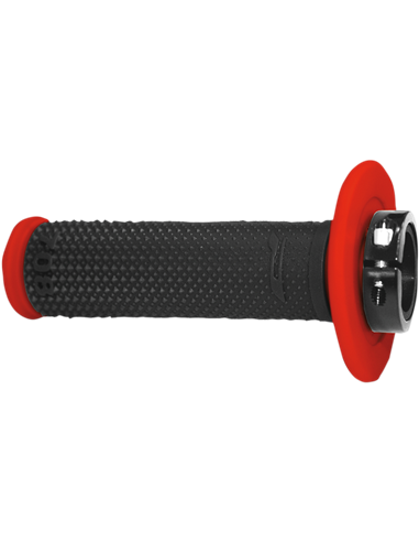 Punhos de densidade simples offroad 708 em Punhos PRO GRIP PA070800RO02 vermelho / preto