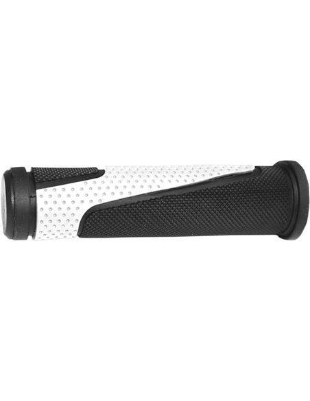 Poignées 807 Atv / Mtb Double Density Open End Noir / Blanc PRO GRIP PA080722NEBI