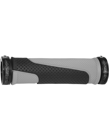 Punys 997 Atv / Mtb Lock On Double Density Open End Gray / Black PRO GRIP PA099722GR02
