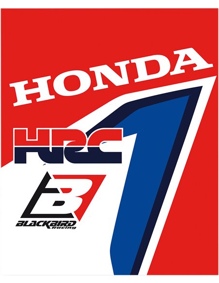 Hrc 19 Blackbird Racing 5016R / 121 Couvre-poignées répliques