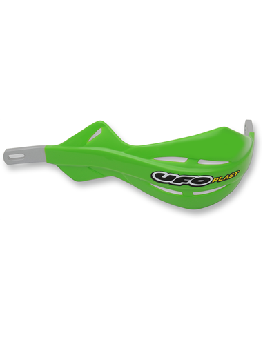 Protetor de mão universal Alu para barras de 22 mm (7-8 ") Kx-green UFO-Plast PM01632-026