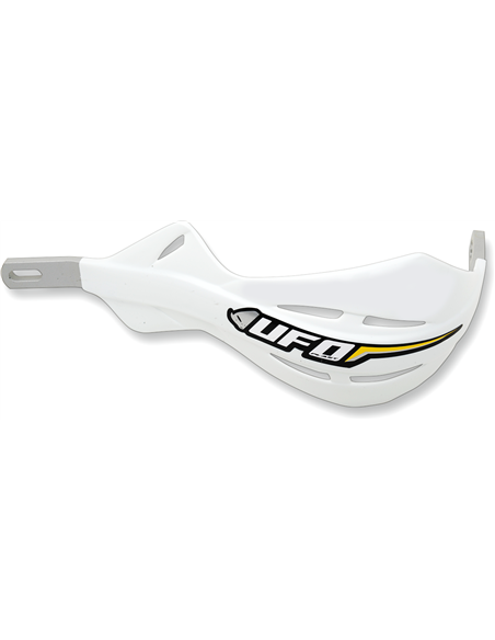 Garde-main universel en aluminium pour barres de 22 mm (7-8 ") blanc UFO-Plast PM01632-041