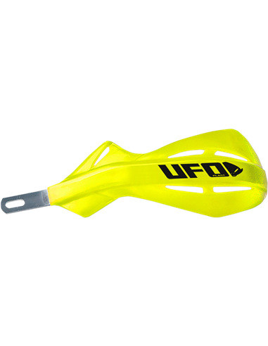 Protège-mains universel en aluminium pour barres de 22 mm (7-8 ") Rm-jaune UFO-Plast PM01632-102