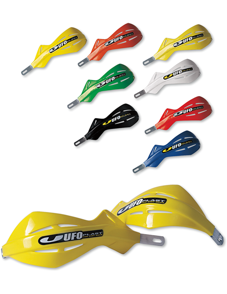 Universal Alu Handguard For 22Mm (7-8 ") Bars Rm-yellow UFO-Plast PM01632-102