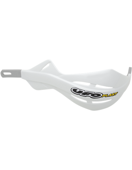 Protège-mains universel en aluminium pour barres Pro-Taper 28,6 mm (1 1-8 ") blanc UFO-Plast PM01633-041