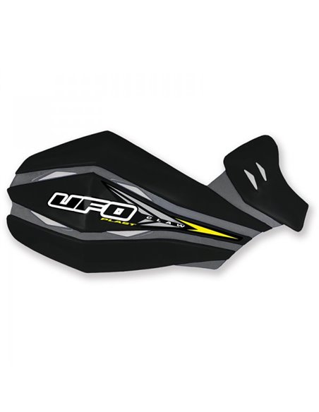 Replacement plastic for Claw handguards Black handguards UFO-Plast PM01641-001