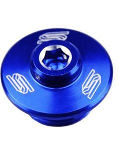 Kawasaki blue SCAR oil cap