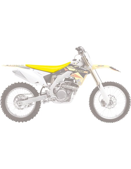 Seatcover Pyr Rmz Yl Blackbird Racing 1330G/01