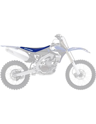 Seatcover Dg3 Yzf Bk/Bl Blackbird Racing 1245H