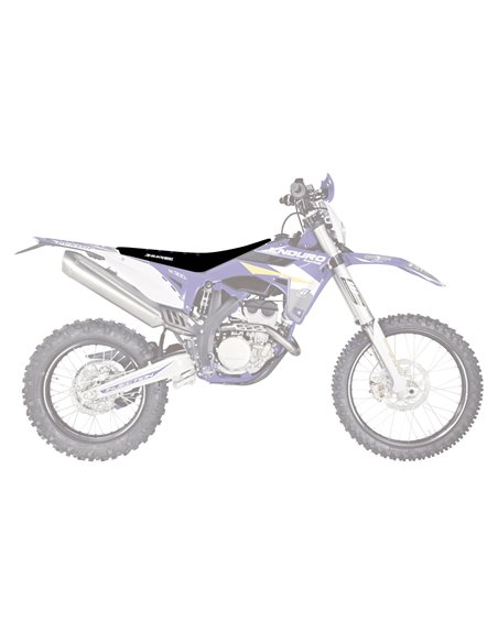 Funda Asiento Zebra Negro / Azul Blackbird Racing 1E00Z