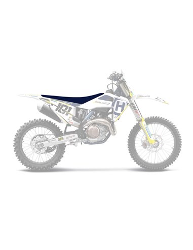 Housse de selle Blackbird Pyramide Husqvarna 08212982 bleu