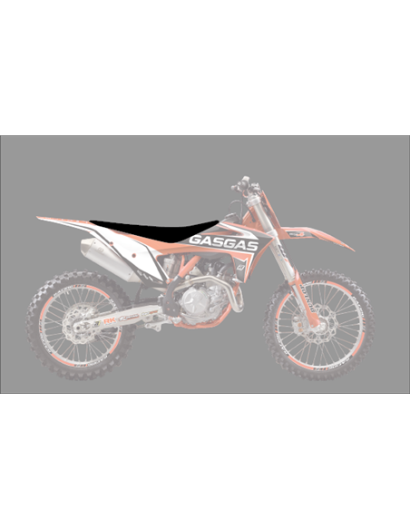 BLACKBIRD RACING SEAT COVER PYRAMID GASGAS 21- BK 1908G
