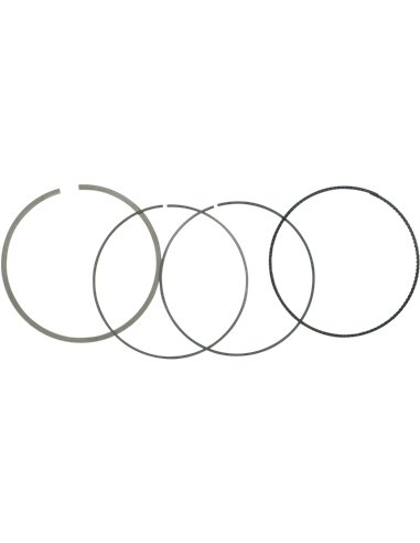 Conjunto de anéis de pistão Moose Moose Racing HP Cpn2-2-3759
