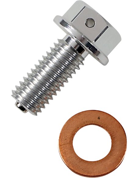 Tapón de drenaje magnético Slvr Moose Racing Hp T142082S