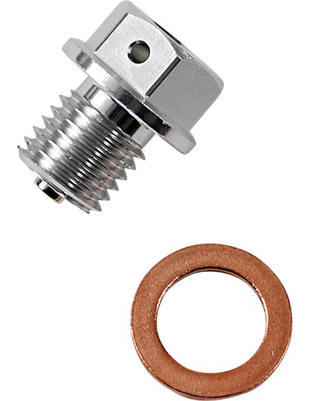Tapón de drenaje magnético Slvr Moose Racing Hp T145084S