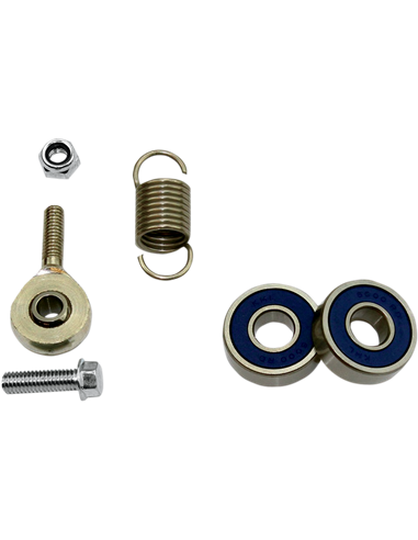 WATER PUMP COVER & IMPELLER KIT SUPERCOOLER ALUMINUM ORANGE BOYESEN WPK44AO