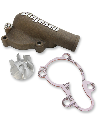 WATER PUMP COVER & IMPELLER KIT SUPERCOOLER ALUMINUM NATURAL BOYESEN WPK-18AM
