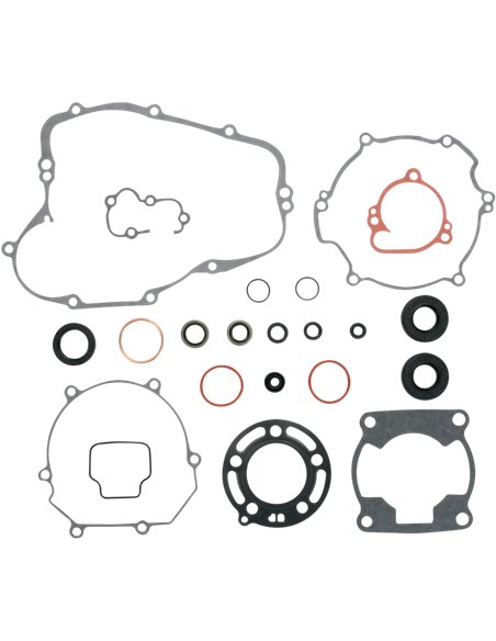 Kit completo de juntas y retenes de aceite-Cmpl W/Os Kx85 Moose Racing Hp 811419