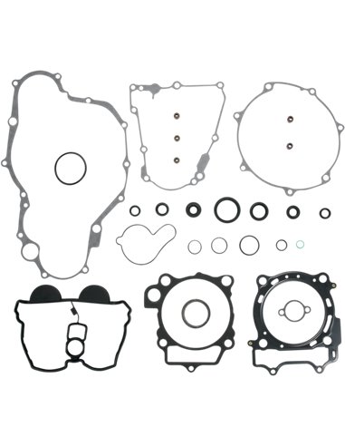 Kit completo de vedação e vedação de óleo W / Os Yz450 Moose Racing HP 811687
