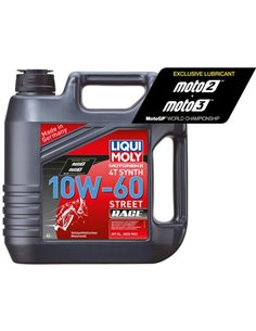 Garrafa de 4L aceite de motor Liqui-Moly 100% sintético 10W-60 Race