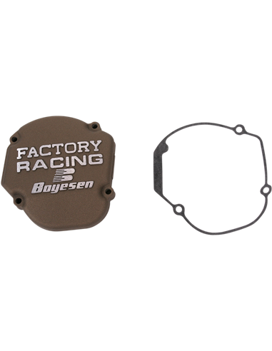 IGNITION COVER FACTORY RACING  ALUMINUM REPLACEMENT MAGNESIUM BOYESEN SC-02AM