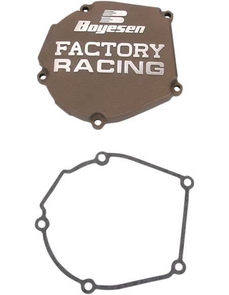 Tampa de ignição de alumínio da Boyesen Factory Racing magnésio SC-12AM