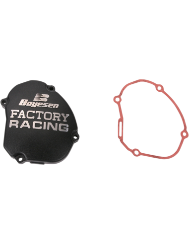 Bouchon d'allumage en aluminium Boyesen Factory Racing noir SC-33AB