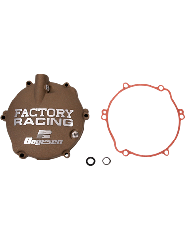 CLUTCH COVER FACTORY RACING  ALUMINUM REPLACEMENT MAGNESIUM BOYESEN CC-31M