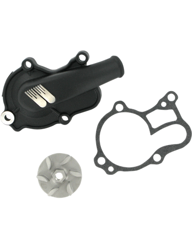 WATER PUMP COVER & IMPELLER KIT SUPERCOOLER ALUMINUM BLACK BOYESEN WPK32AB