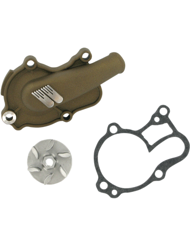 Kit de tapa i hèlix de bomba d'aigua Supercooler Boyesen alumini magnesi WPK32AM