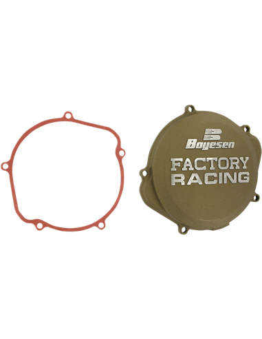 CLUTCH COVER FACTORY RACING  ALUMINUM REPLACEMENT MAGNESIUM BOYESEN CC-07XM