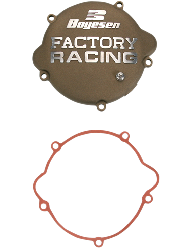 CLUTCH COVER FACTORY RACING  ALUMINUM REPLACEMENT MAGNESIUM BOYESEN CC-46M
