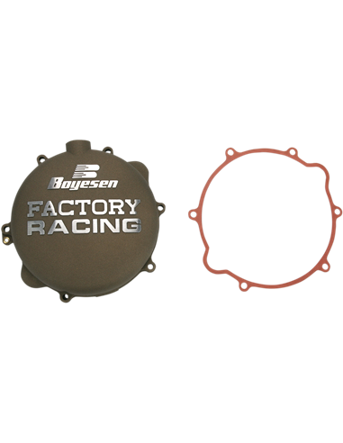 Coberta d'embragatge FACTORY RACING alumini plata CC-42M